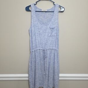 Olive & Oak Ladies Size Medium Sleevless "Run Around" Dress Heather Blue